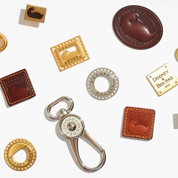 NEW, Vintage D&B Florentine Duck Logo Keychain Fob - Picture 3 of 12